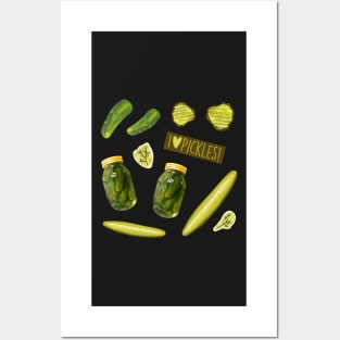 I Heart Pickles! Posters and Art